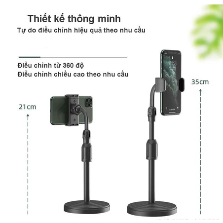 [ L08 ] Giá Đỡ Điện Thoại Livestream❖Stands L08❖ - Xem Video Ổn Định Xoay 360 Độ Dùng Để Quay Phim G