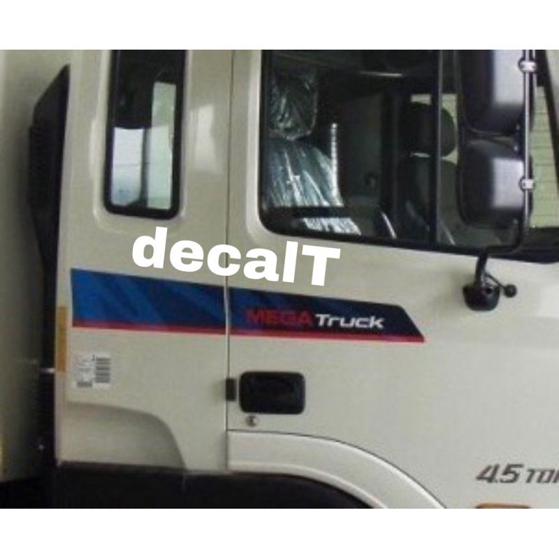 Tem Dán Xe Tải Hyundai mega truck. Tem mega truck dán xe tải hyundai