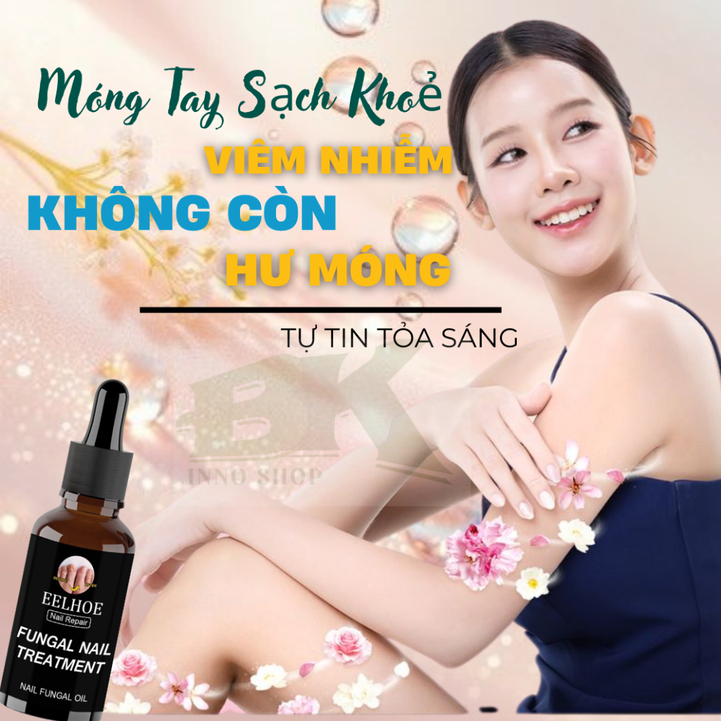 Tinh Chất Diệt Nấm Móng Thảo Dược EELHOE Mỹ 30ml Loại Bỏ Nấm Móng Tay Chân, Thối Móng Dưỡng Móng Cứng Chắc Khỏe| BK INNO