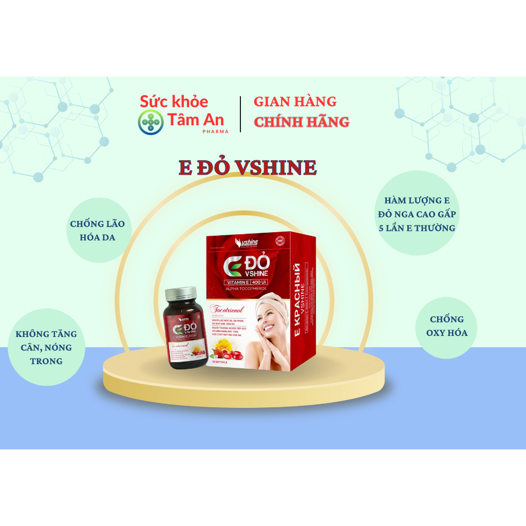 Viên uống E đỏ Vshine