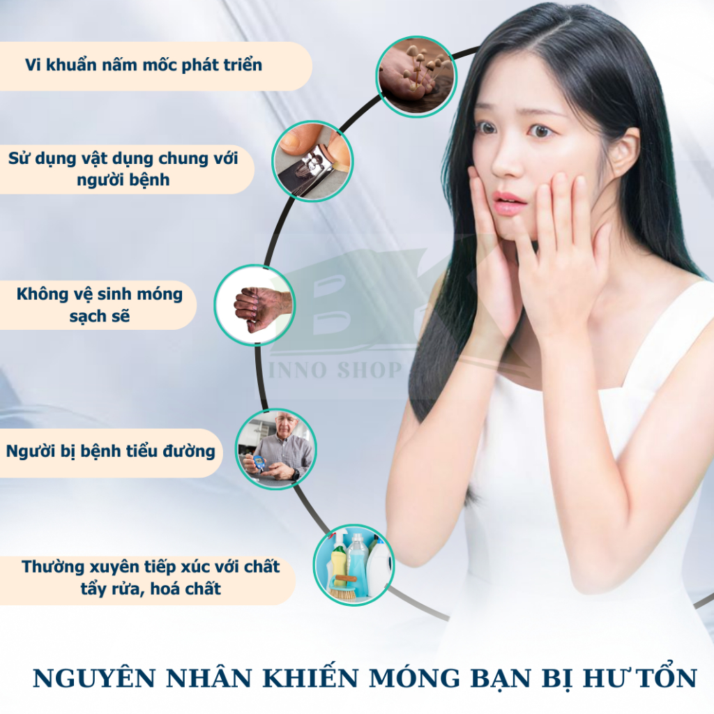 TINH CHẤT LOẠI BỎ NẤM MÓNG THẢO DƯỢC EELHOE MỸ – TIÊU TRỪ NẤM MÓNG,THỐI MÓNG, VIÊM MÓNG, DƯỠNG MÓNG CHẮC KHỎE | BK INNO