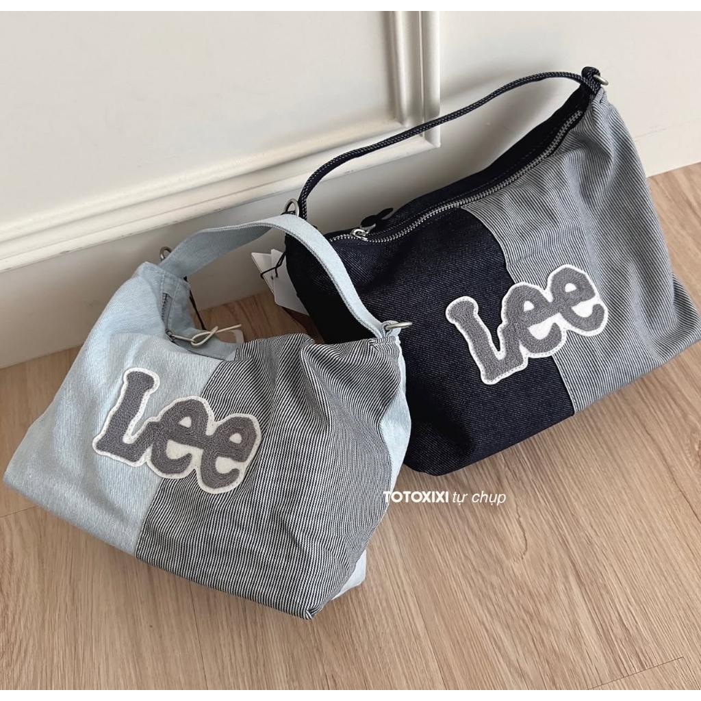 Túi xách đeo chép Lee Tote Denim