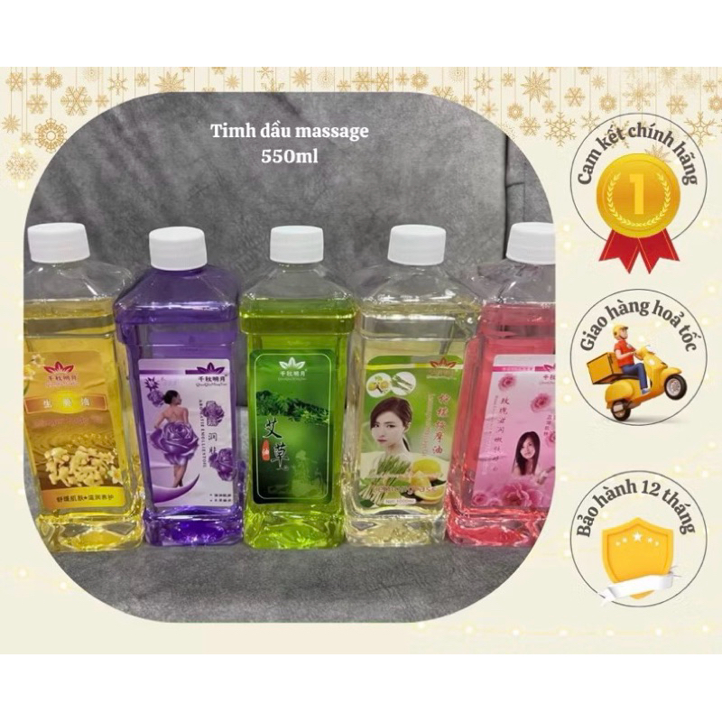 Dầu massage body 550ml