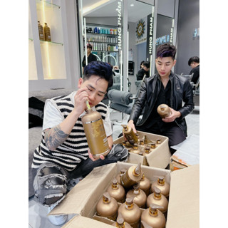 Dầu gội cặp Kysa (VÀNG) thơm lâu ,thơm dai ,giảm gãy rụng ,kích thích mọc tóc ,phục hồi hư tổn trẻ ngọn