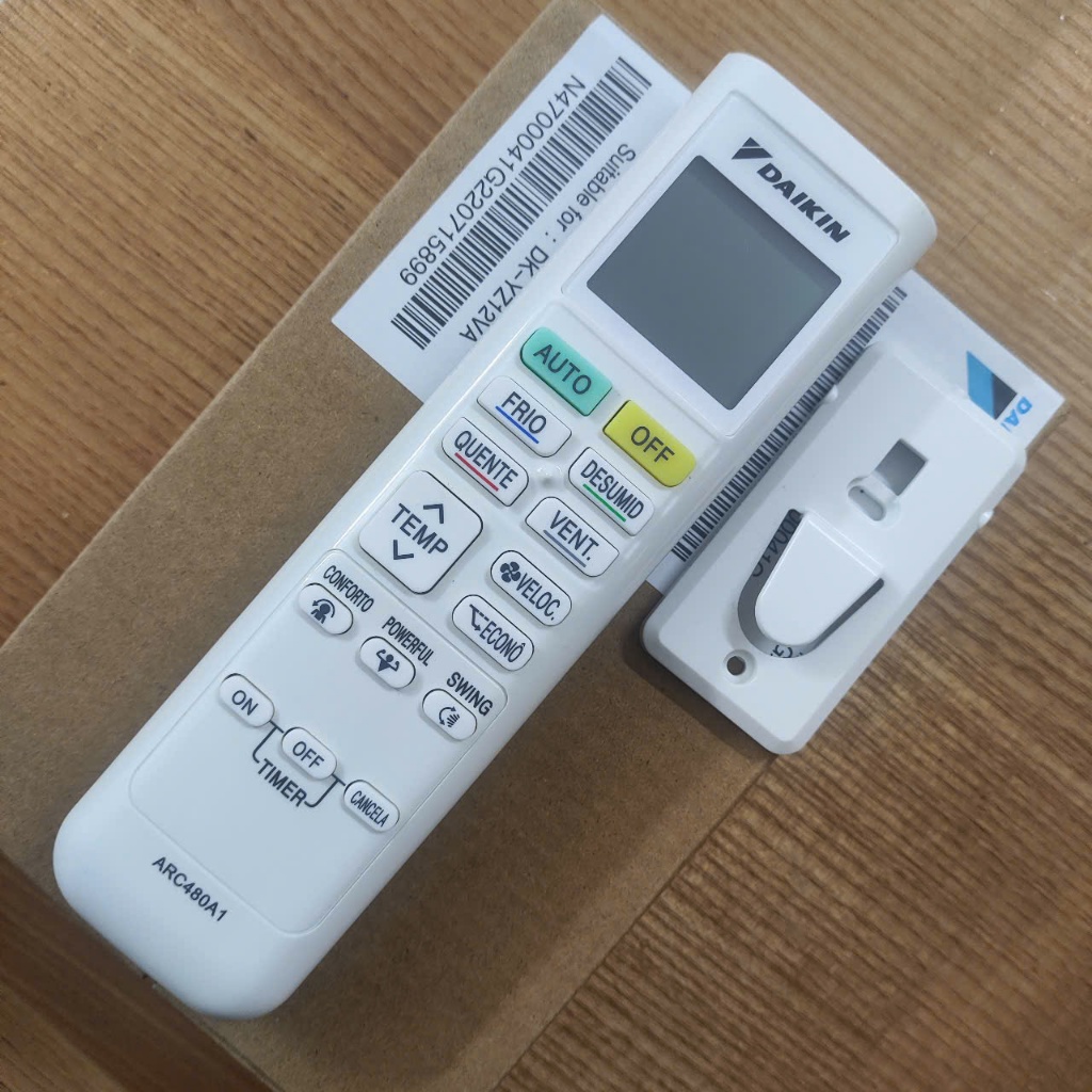 Remote Máy Lạnh Daikin Inverter Tặng pin – Điều Khiển Điều Hòa Daikin 1 Chiều và 2 Chiều, Loại Tốt