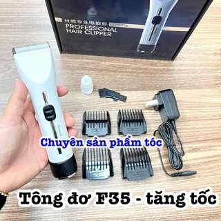 ✅Rewell Tông đơ cắt tóc cao cấp F35 - tăng tốc, lưỡi kim loại titanium & sứ ceramic, pin 3.7V 2200mAh, công suất 8W
