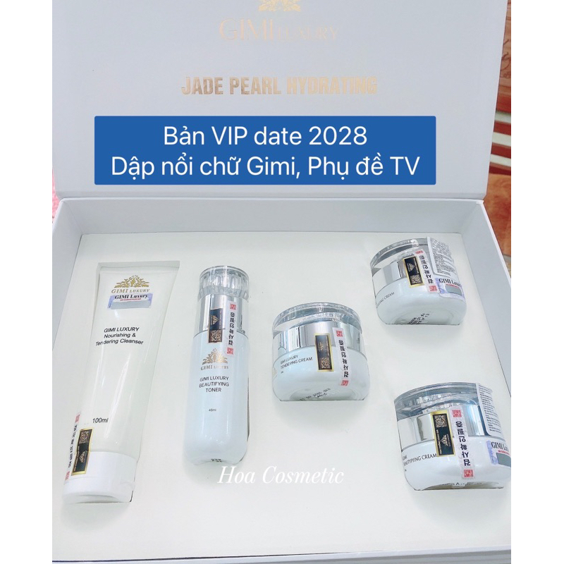 (Chính hãng 💯%) Bộ Mỹ Phẩm Kem Nám Tàn Nhang GIMI Luxury Chính Hãng Mẫu Mới Nhất 2025