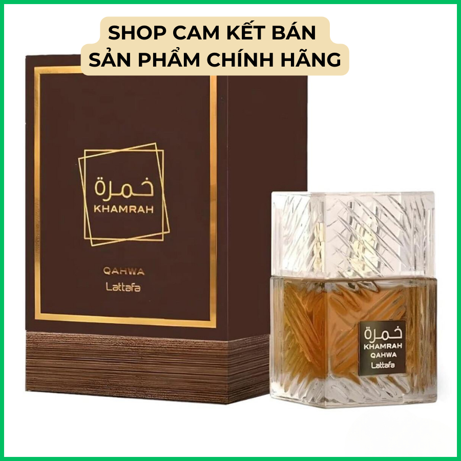Nước Hoa Unisex Lattafa Perfumes Khamrah Qahwa 100ml