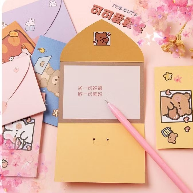 Thiệp viết lời chúc dễ thương