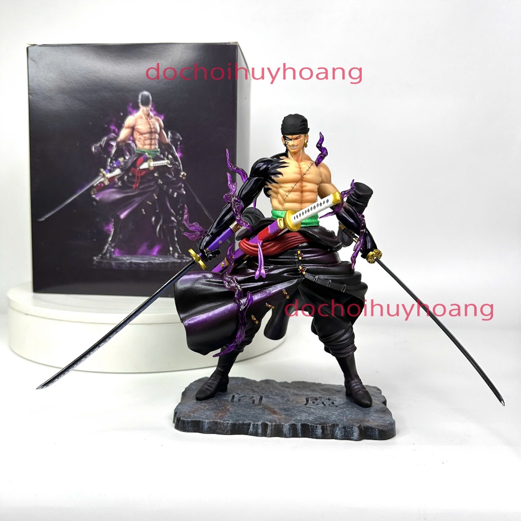 Mô Hình Tượng Nhân Vật Zoro Haki Bá Vương One Piece 24cm