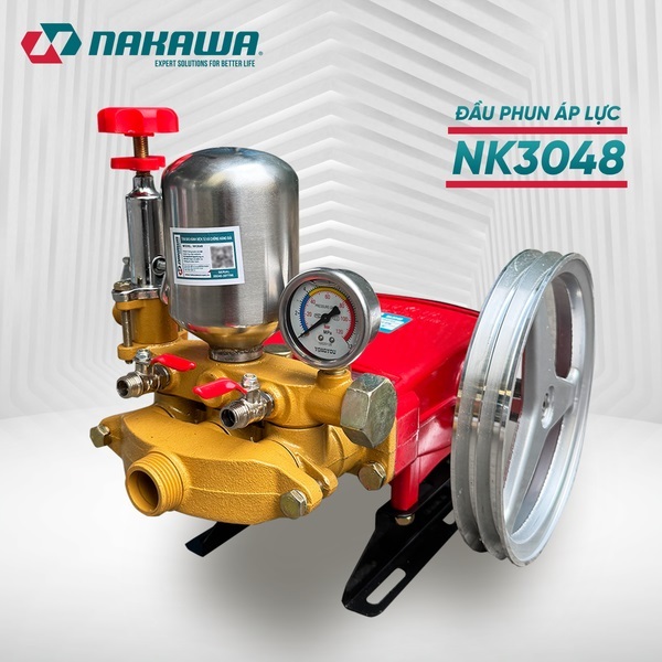 Đầu rửa xe NK48 nakawa, Đầu rửa xe cao cấp Nakawa,máy khỏe,xịt xa-bảo hành 6 tháng