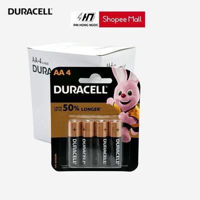 Hộp 48 Viên Pin AA , Pin AAA 1,5V DURACELL Alkaline Battery Coppertop ( Vàng Đen ) Siêu Bền Bỉ - Hàng chính Hãng