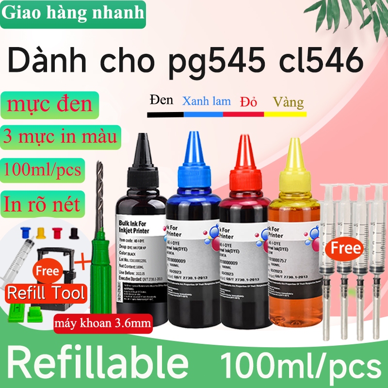 Pg545 CL546 Tương Thích 545XL 546XL 545 XL 546 XL Hộp Mực Cho Canon PG545 CL546 Pixma IP2800 MG2550 