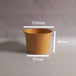 10 TÔ GIẤY KRAFT 750ml - 1000ml