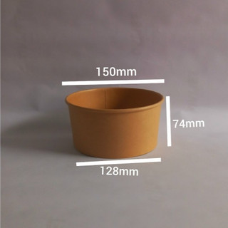 10 TÔ GIẤY KRAFT 750ml - 1000ml