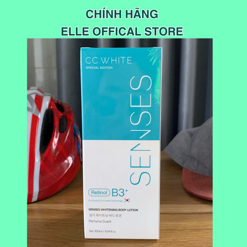 Kem Body Cấy Trắng Body Senses CC White Hỗ Trợ Trắng Sáng, Mờ Thâm