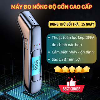  Máy đo nồng độ cồn cao cấp hoạt động ổn định độ nhậy cao. Thiết bị đo nồng độ cồn chính xác ổn định 
