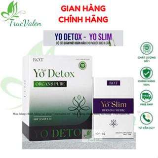  Giảm Cân Yo Slim và Yo Detox Chính Hãng B.O.T  Che tên sản phẩm  