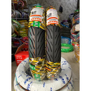 Vỏ lốp MAXXIS 6002 không ruột lắp cho xe số, côn tay size 70/90-17, 80/90-17.