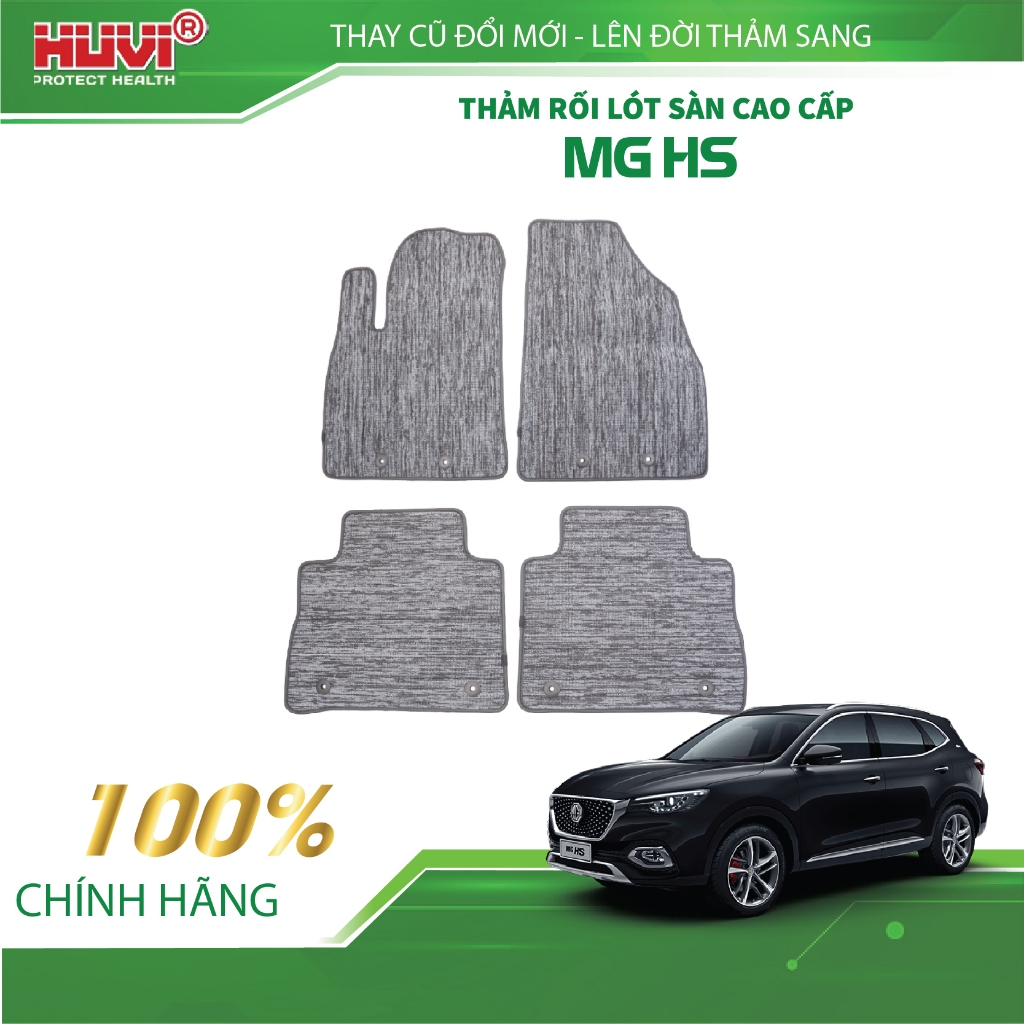 [DÙNG VỚI THẢM SÀN HUVI] Thảm rối lót sàn xe ô tô MG HS 2024+ sử dụng nhựa PVC cao cấp chính hãng th
