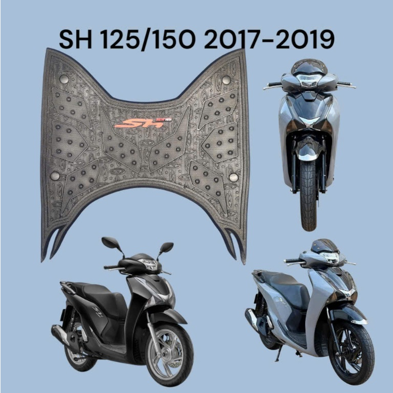 thảm để chân shvn 125-150cc đời 2017-2019 vuông,thảm lót chân xe SH150,thảm lót sàn xe Shvn,gác chân
