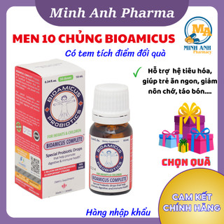 Men vi sinh Bioamicus Complete men 10 chủng - Nhập khẩu chính hãng Canada