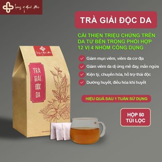 Trà Giải Độc Da - Trị Mụn, Viêm Da Cơ Địa, Nổi Mụn Nhọt Thanh Nhiệt, Mát Gan, Hỗ Trợ Cải Thiện Da