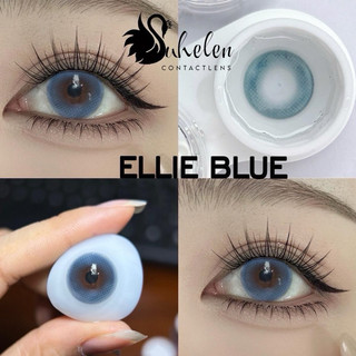 lens(Dia:14.5)cận:0-7Độ SuHelen kính áp tròng xanh dương thạch douyin (Blue Ellie)