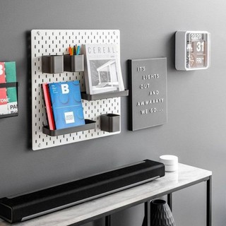 Phụ kiện Pegboard IKEA đa năng, khay, giá đỡ, hộp kéo