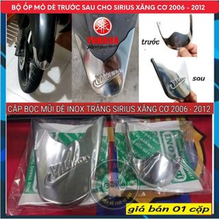 Bộ ốp dè dành cho xe Sirius RC 2006-2024, Sirius  FI 2013-2025, Bộ Bảo Vệ Lốc Máy, Cần Số