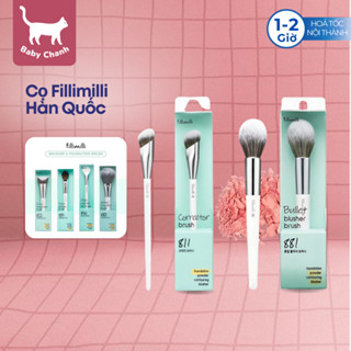 Cọ trang điểm Fillimilli các loại bộ cọ makeup Hàn Quốc gồm cọ má hồng cọ che khuyết điểm set cọ lược chải lông mày