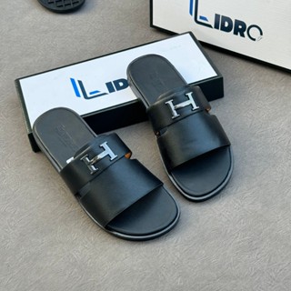 Dép Nam quai da đế cao su hời trang nam nữ cao cấp ( KO HỘP) full size 37 đến 44