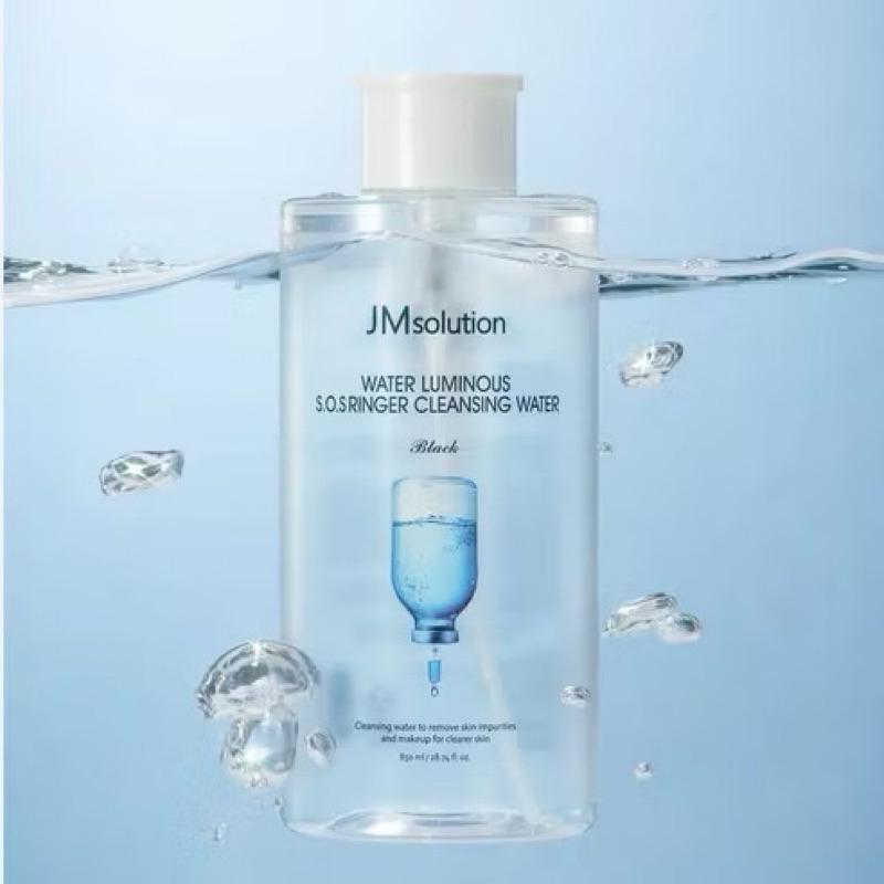 [chiet 3ml] Nước TẨY TRANG JM SOLUTION tẩy sạch , lành tính, không gây khô da khoa chịu sau khi tẩy 