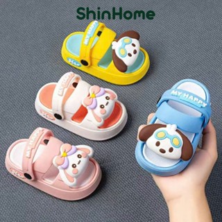  Dép sandal bánh mì trẻ em chống trơn trượt cho bé trai bé gái 1-3 tuổi ShinHome 