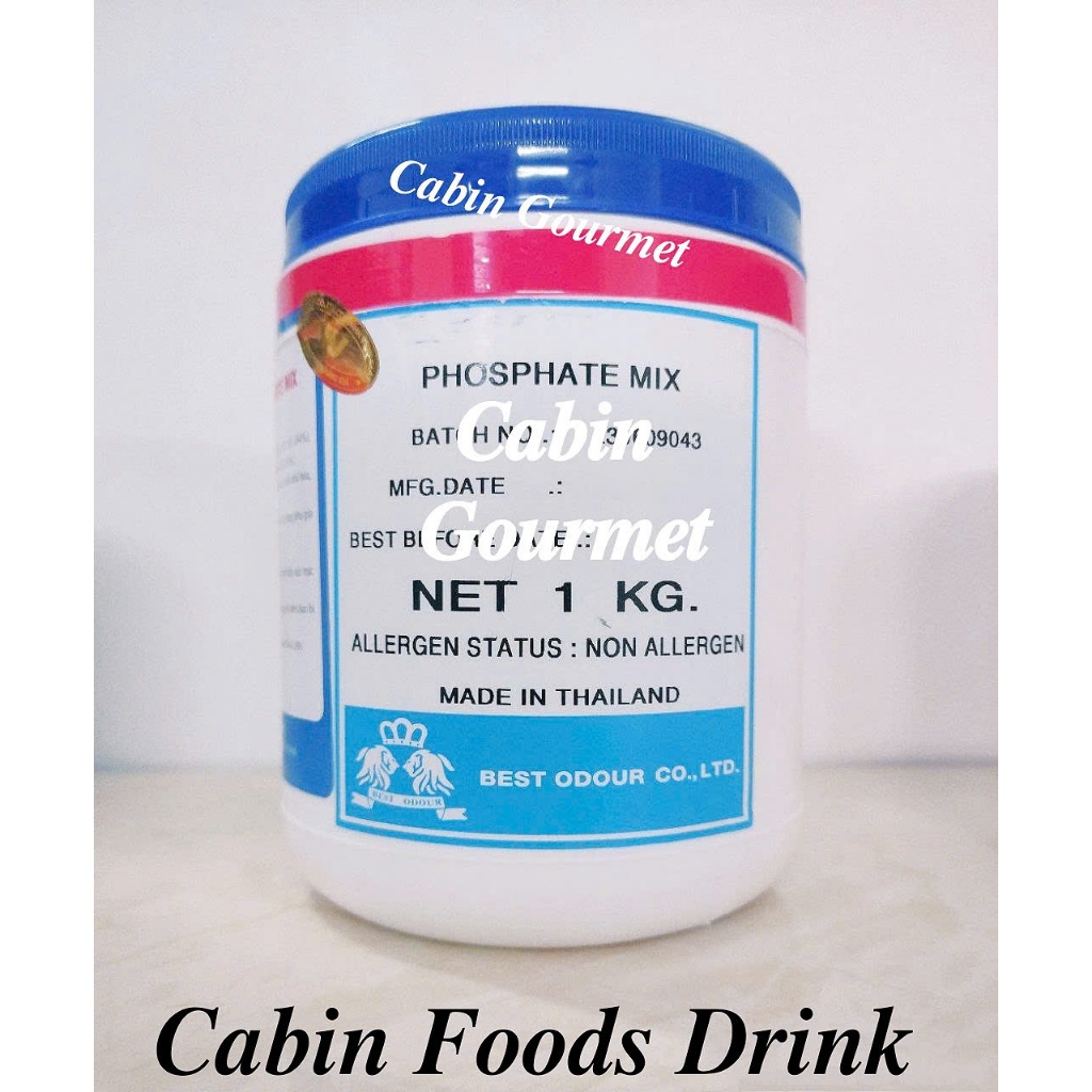 Bột Giòn Giò Phosphate Mix 1kg Phụ Gia Làm Giò Chả Xúc Xích Lạp xưởng Nem Chua