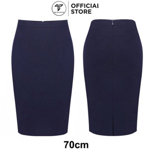 Chân váy bút chì 2 lớp dài 70cm thiết kế cao cấp TÂY COLLECTION