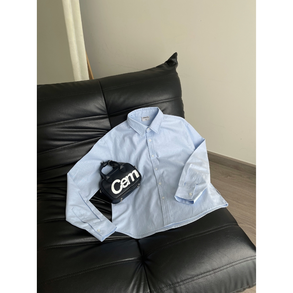 Áo Sơ Mi Oxford CEMMERY Local Brand Chính Hãng Flow Shirt Unisex Form Boxy Tay Dài 6 Màu | BigBuy360 - bigbuy360.vn