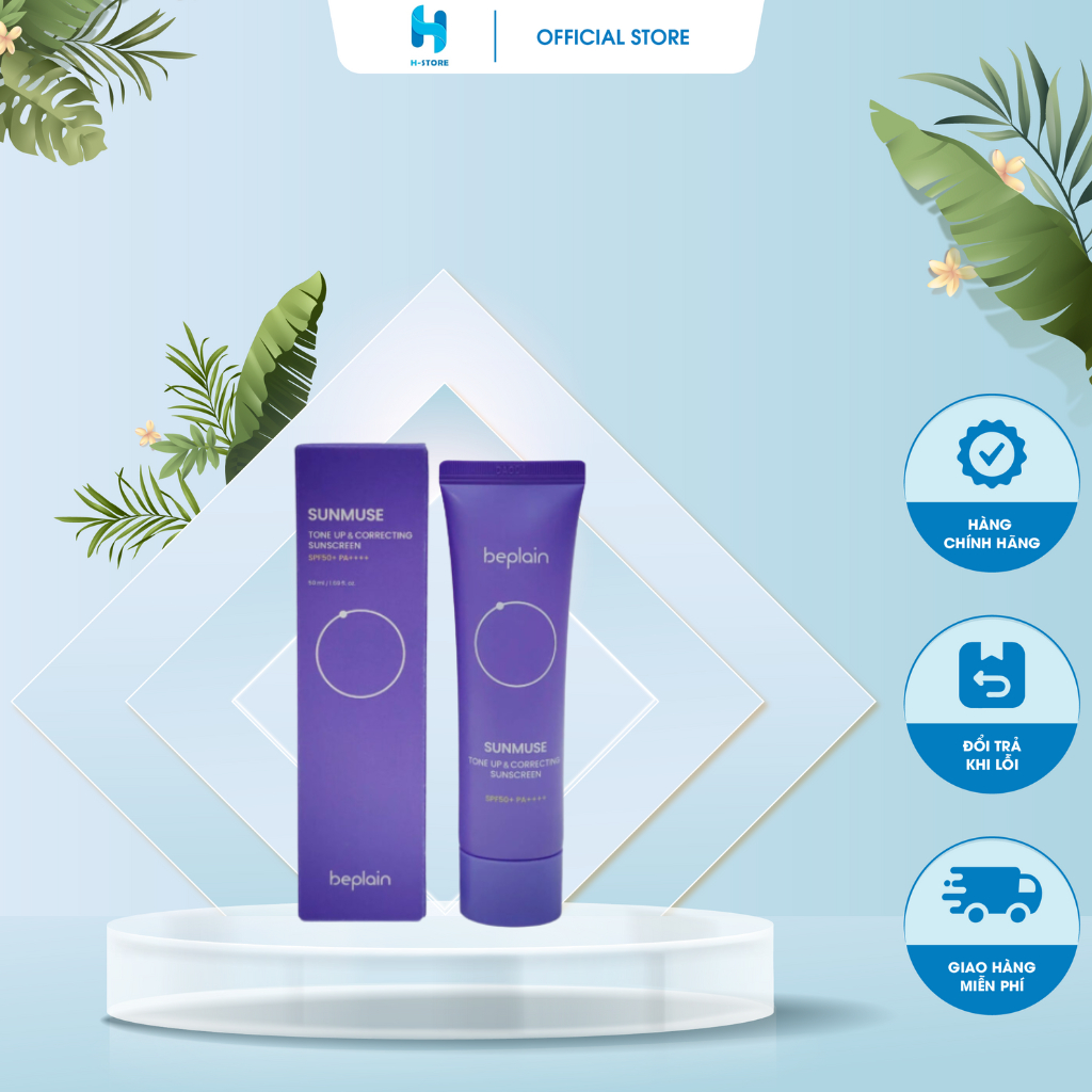 KCN beplain Sunmuse filter lai Nâng Tone & Hiệu chỉnh da SPF 50+ PA++++ 50mL