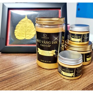  Nhũ vàng 24k Cao Cấp nhũ vàng ánh kim  nhũ pha sẵn TẶNG 2 BÚT VẼ sử dụng trực tiếp dùng trang trí nội ngoại thất 