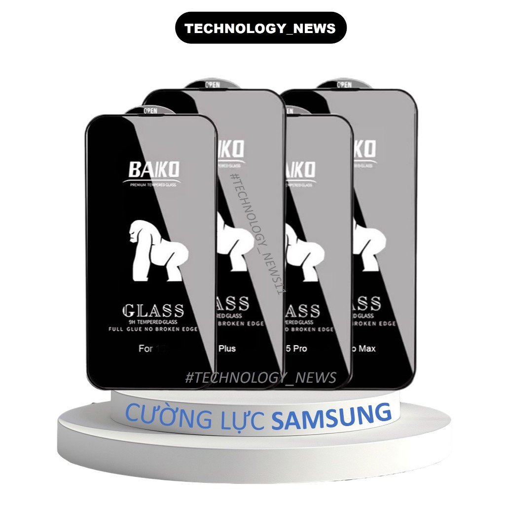 Cường lực BAIKO Samsung A07 A17 A06 A05s A05 A04 A04e A04s A02 A02s A03s A03 A26 A56 A36 A16 A12 A13