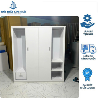  Tủ Quần Áo Nhựa Đài Loan Cửa Lùa Tiện Lợi Ngang 1m63 Cao 1m8 -  Nhận Gia Công Theo Yêu Cầu 