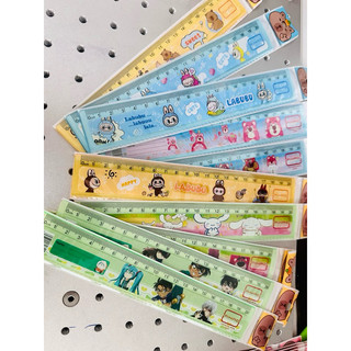 combo 10 cây thước 18-20cm- MÀU NGẪU NHIÊN MIX ĐỦ MÀU