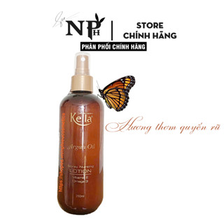 Xịt dưỡng tóc Kella hương nước hoa Argan Oil