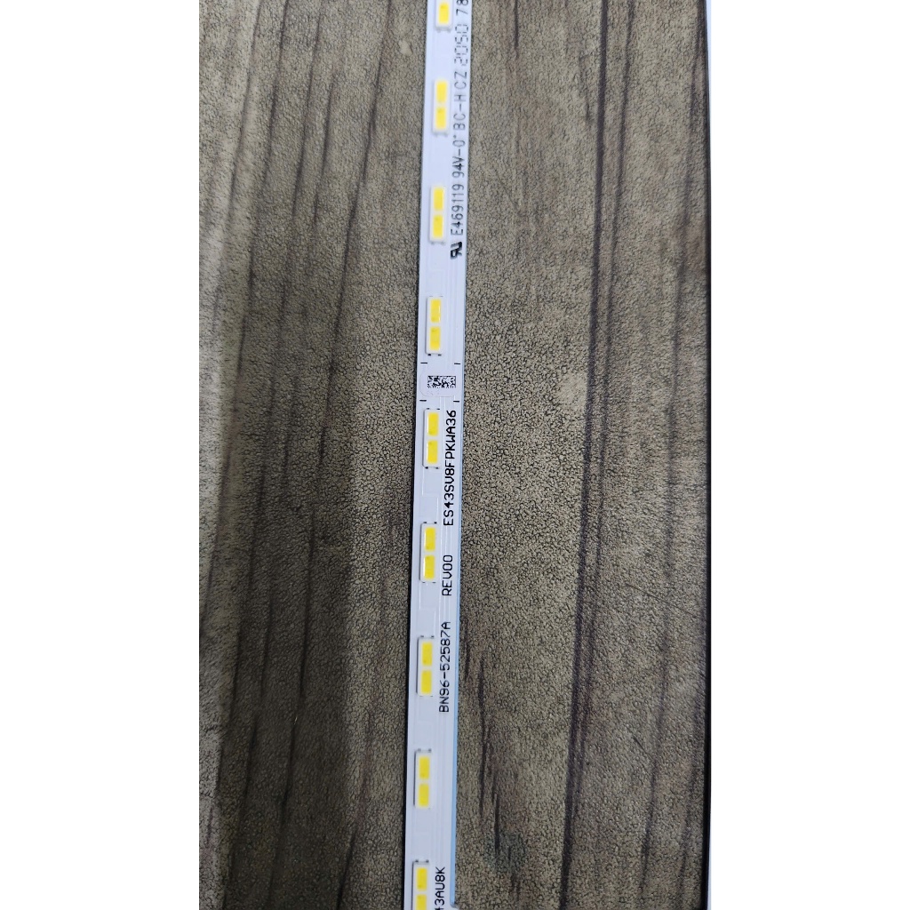 Thanh LED tivi samsung 43AU8000, 43AU9000, 43AU8100 và nhiều model 43AU khác bộ 2 thanh LED viền - m