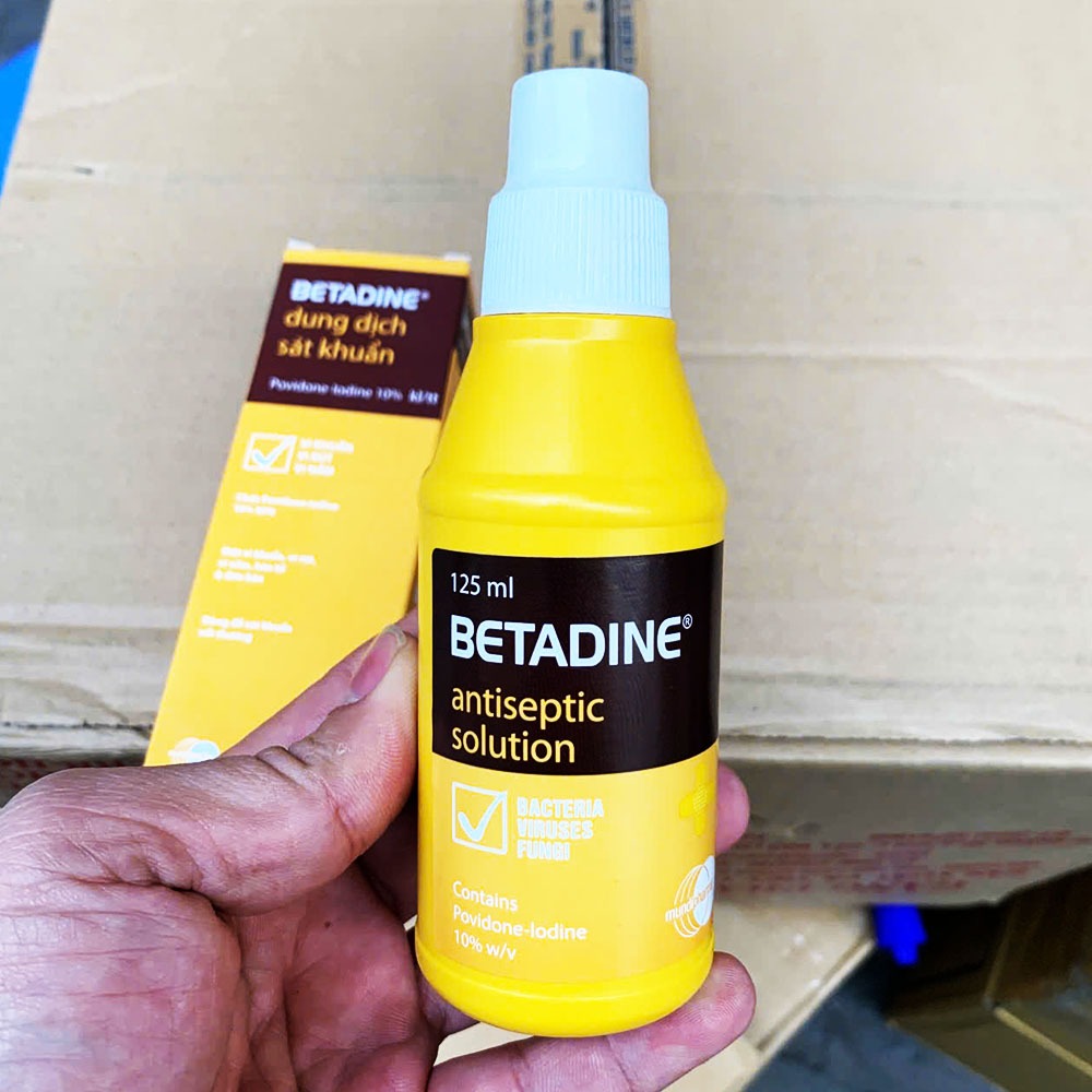 Dung dịch Betadine 125ml