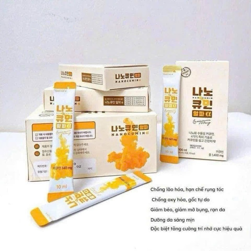 Nghệ nano cumin nội địa Hàn Quốc 30 gói