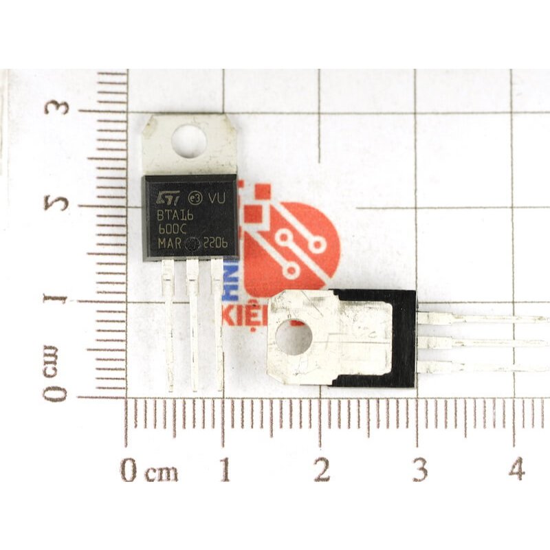 [Combo 5 chiếc] BTA16-600C Triac 16A/600V TO-220