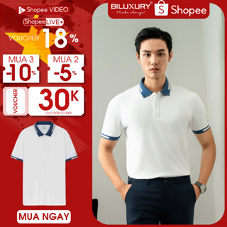 Áo Polo Chống Nhăn, Chống Tia Cực Tím, Kháng Khuẩn 7APCT353TRK Biluxury