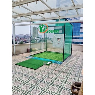 COMBO FULLSET KHUNG LỒNG + THẢM TẬP SWING & PUTTING GOLF TẠI NHÀ – GIẢI PHÁP TẬP LUYỆN HOÀN HẢO!