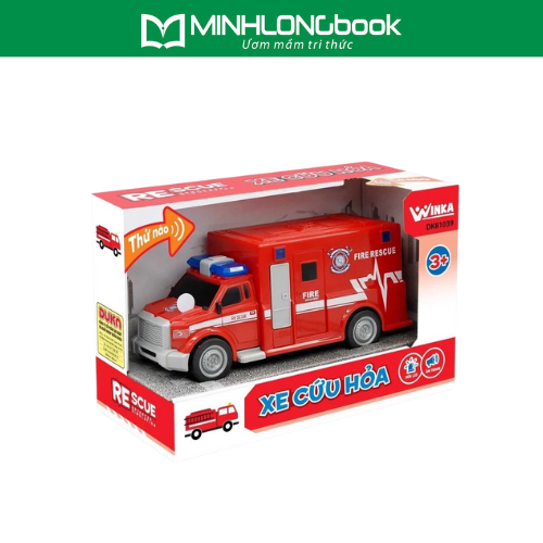 Đồ Chơi Duka: Xe Cứu hỏa DK 81039